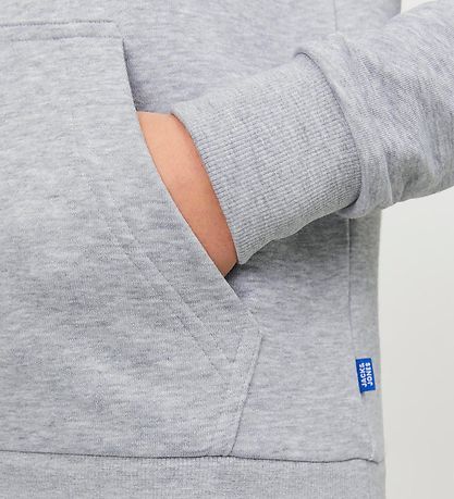 Jack & Jones Hættetrøje - JjeBradley - Noos - Light Grey Melange