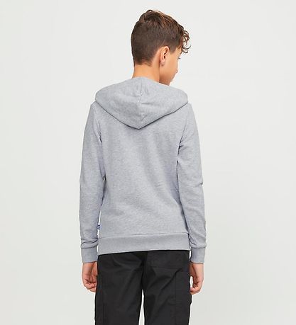 Jack & Jones Hættetrøje - JjeBradley - Noos - Light Grey Melange