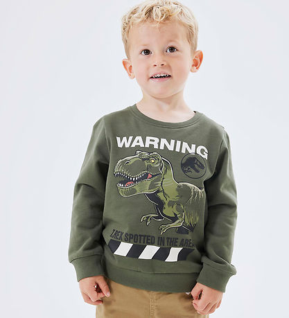 Name It Sweatshirt - NmmNat Jurassic World - Noos - Beetle