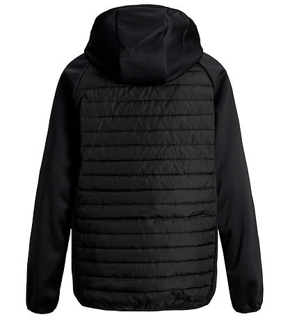 Jack & Jones Dynejakke - JjeMulti - Noos - Sort