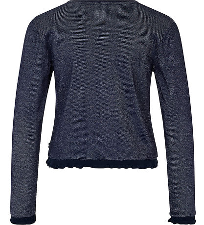 Mads Nrgaard Bluse - Trisa - Navy/Slvglimmer