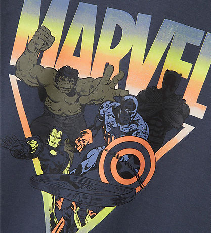Name It T-shirt - NkmDominic Marvel - India Ink