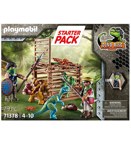 Playmobil Dino Rise - Starter Pack - Befrielse af triceratops -