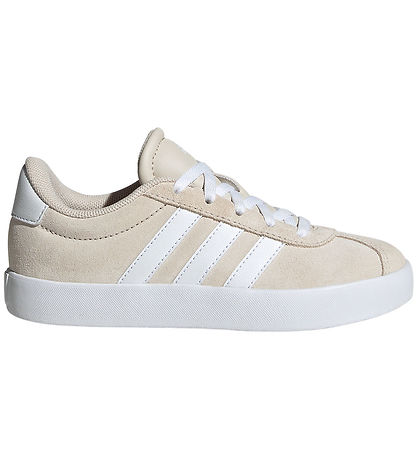 adidas Performance Sko - VL Court 3.0 K - Beige/Hvid