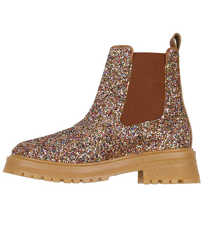 Angulus Stvler - Chelsea - Multi Glitter/Tan/Cognac