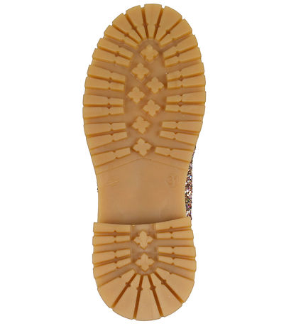 Angulus Støvler - Chelsea - Multi Glitter/Tan/Cognac