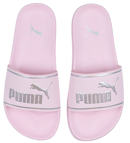 Puma Badesandaler - Leadcat 2.0 JR - Rosa m. Sølv