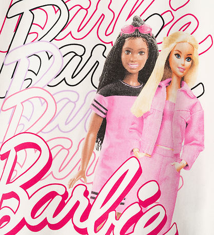 Name It Bluse - NmfDalina Barbie - White Alyssum