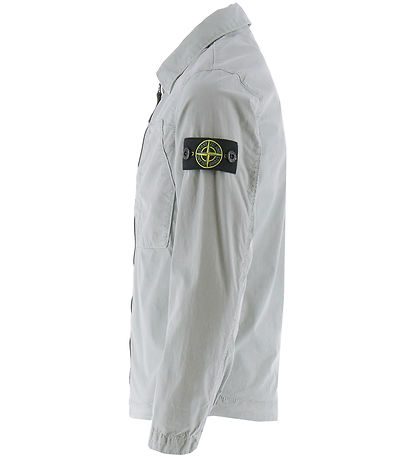 Stone Island Jakke - Overshirt - Pearl Grey