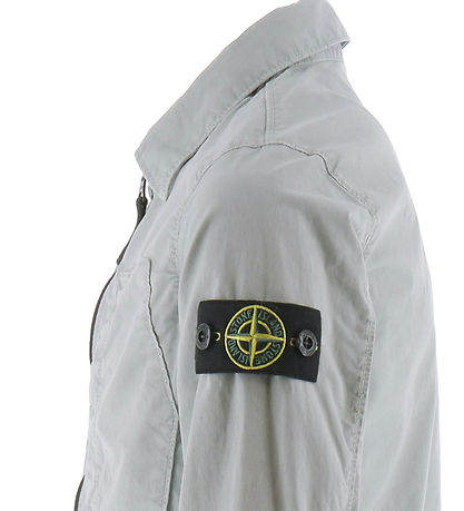 Stone Island Jakke - Overshirt - Pearl Grey