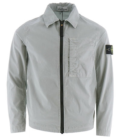 Stone Island Jakke - Overshirt - Pearl Grey