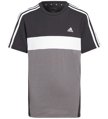 adidas Performance T-shirt - J 3S TIB T - Sort/Gr