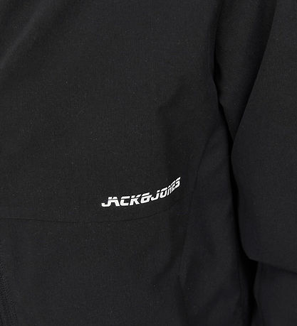 Jack & Jones Jakke - JjAlex - Hood - Black