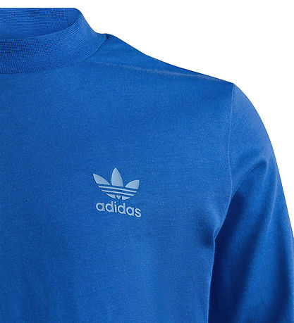 adidas Originals Bluse - Longsleeve - Blå
