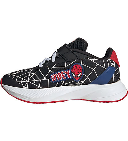 adidas Performance Sko - Duramo Spider-Man EL K - Sort/Rd/Hvid