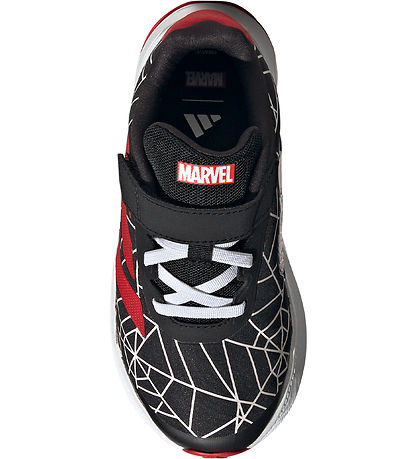 adidas Performance Sko - Duramo Spider-Man EL K - Sort/Rd/Hvid