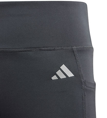 adidas Performance Leggings - JG AOP OPT TG - Sort/Gr