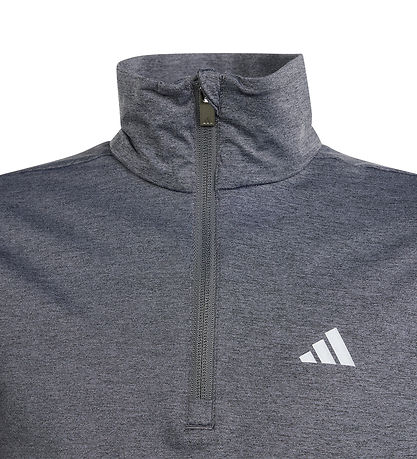 adidas Performance Bluse - J Hea 1/2 Zip - Gr Meleret