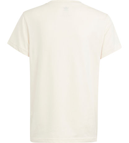 adidas Originals T-shirt - Trefoil Tee - Creme