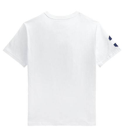 Polo Ralph Lauren T-shirt - Hvid m. Navy