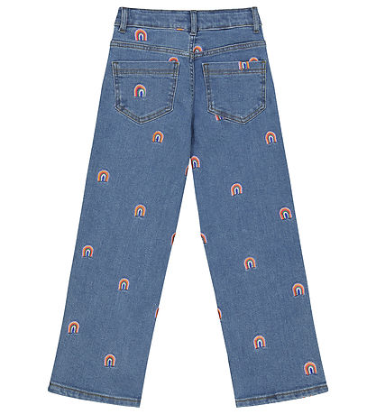 The New Jeans - TnJanet - Wide - Bl m. Regnbuer