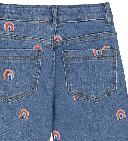 The New Jeans - TnJanet - Wide - Bl m. Regnbuer