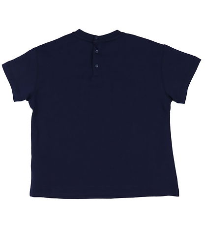 Emporio Armani T-shirt - Navy m. Logo