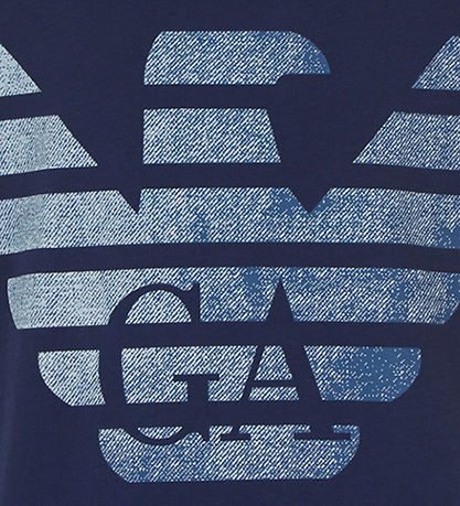 Emporio Armani T-shirts - 3-pak - Bl/Hvid/Navy m. print