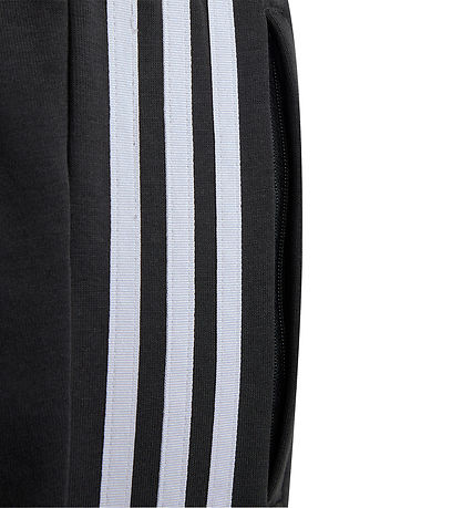 adidas Performance Trningsbukser - J Hot Tiro - Sort/Hvid