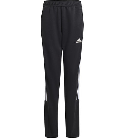 adidas Performance Trningsbukser - J Hot Tiro - Sort/Hvid