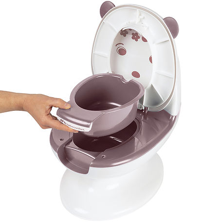 Bebeconfort Toilet - Mini - Hvid/Lavendel m. Bjrn