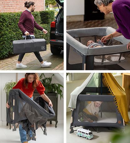 Maxi-Cosi Rejseseng - 3-i-1 - Swift - 106x86x76 cm - Beyond Grey