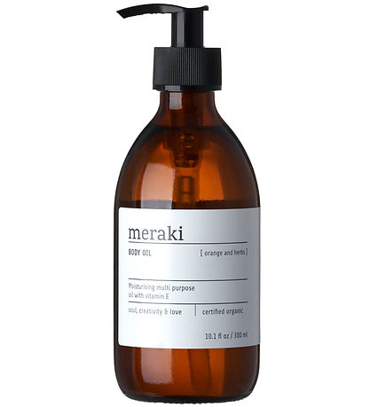 Meraki Body Oil - Orange & Herbs - 300 ml