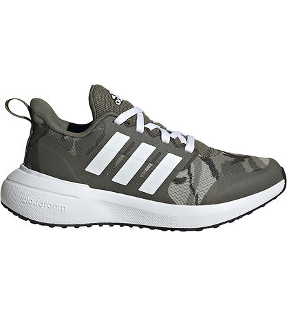 adidas Performance Sko - FortaRun 2.0 K - Armygrn/Hvid