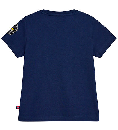 LEGO Ninjago T-shirt - LWTano - Dark Navy m. Tekst