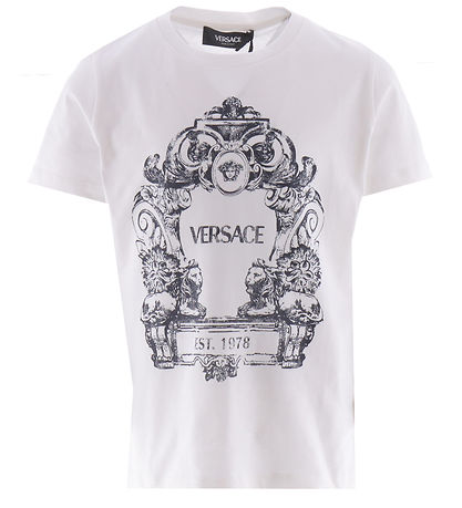 Versace T-shirt - Hvid/Navy