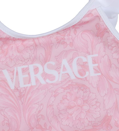 Versace Badedragt - Rosa/Hvid m. Print