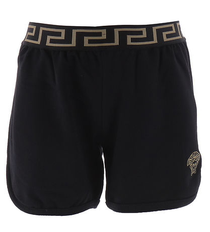 Versace Sweatshorts - Sort m. Guld