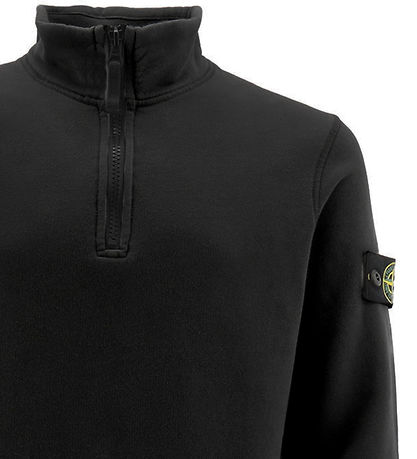 Stone Island Sweatshirt m. Lynls - Sort