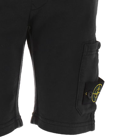 Stone Island Sweatshorts - Sort