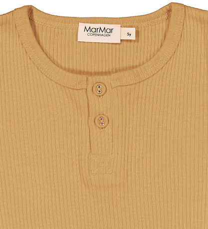 MarMar T-shirt - Modal - Rib - Dijon