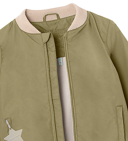 Mini A Ture Sommerjakke - Villum Bomber - Aloe Green