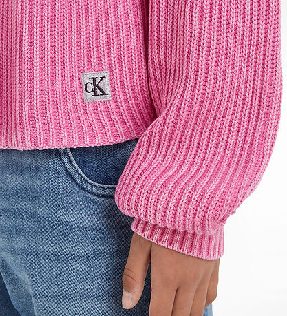 Calvin Klein Bluse - Strik - Pink Amour