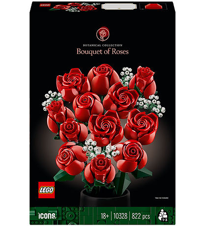 LEGO Icons - Buket Roser 10328 - 822 Dele