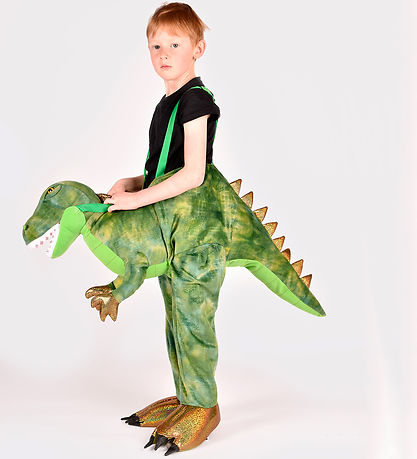 Den Goda Fen Udklædning - Jump In Dinosaur - T-Rex
