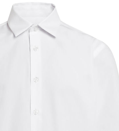 Grunt Skjorte - Tes Shirt - Hvid