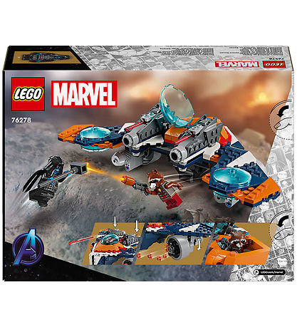 LEGO Marvel The Infinity Saga - Rockets Warbird Mod Ronan 76278