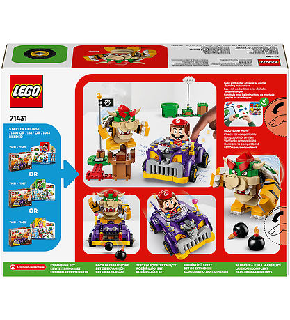 LEGO® Super Mario - Bowsers Muskelbil - Udv. 71431 - 458 Dele