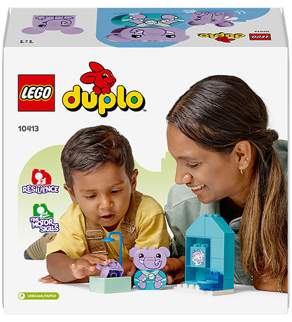 LEGO® DULPO - Dagligdagens Rutiner: Badetid 10413 - 15 Dele
