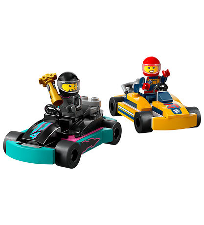 LEGO® City - Gokarts Og Racerkørere 60400 - 99 Dele